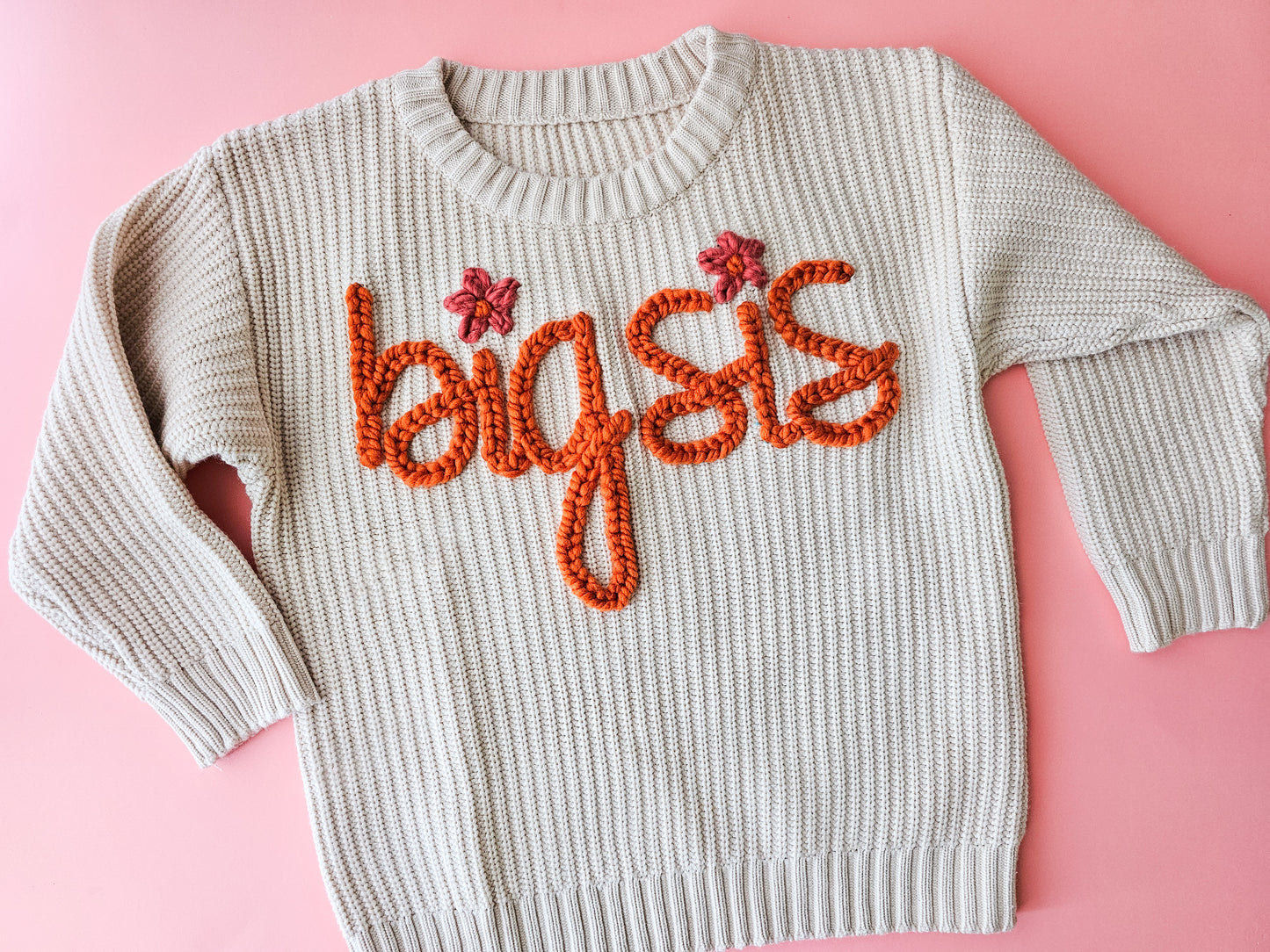 Custom Sweater- white