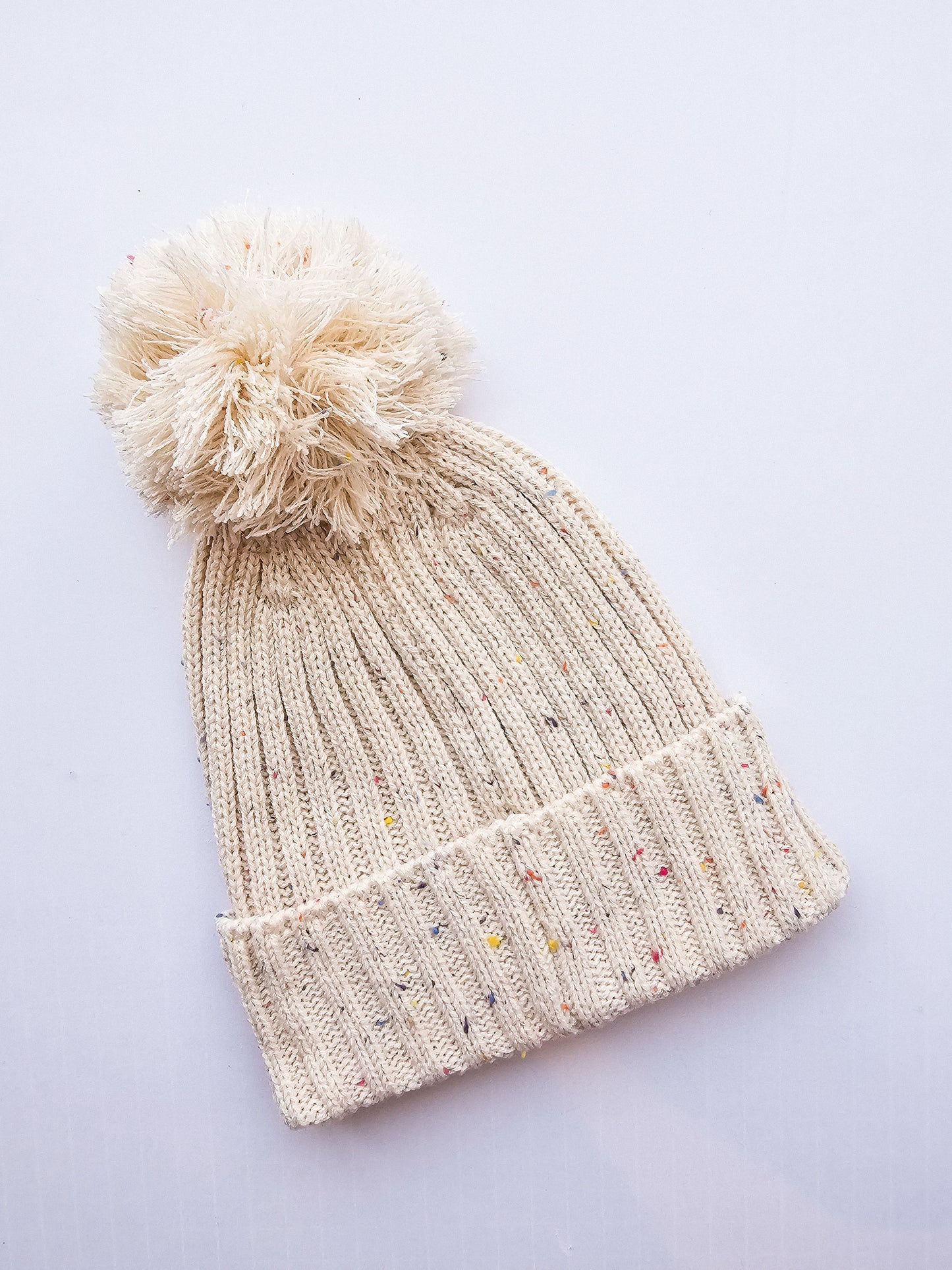 Customized confetti beanie