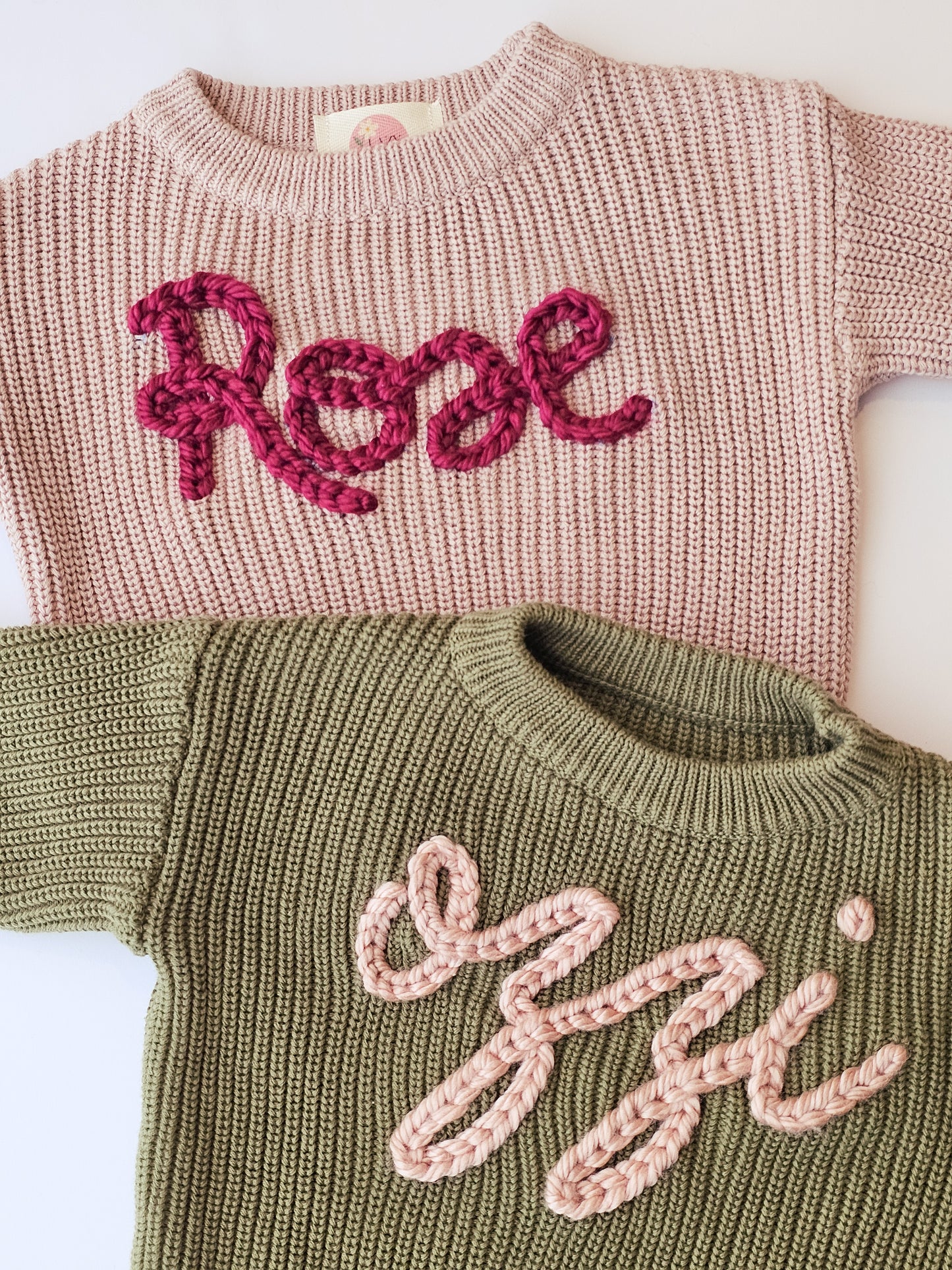 Custom Sweater- army green