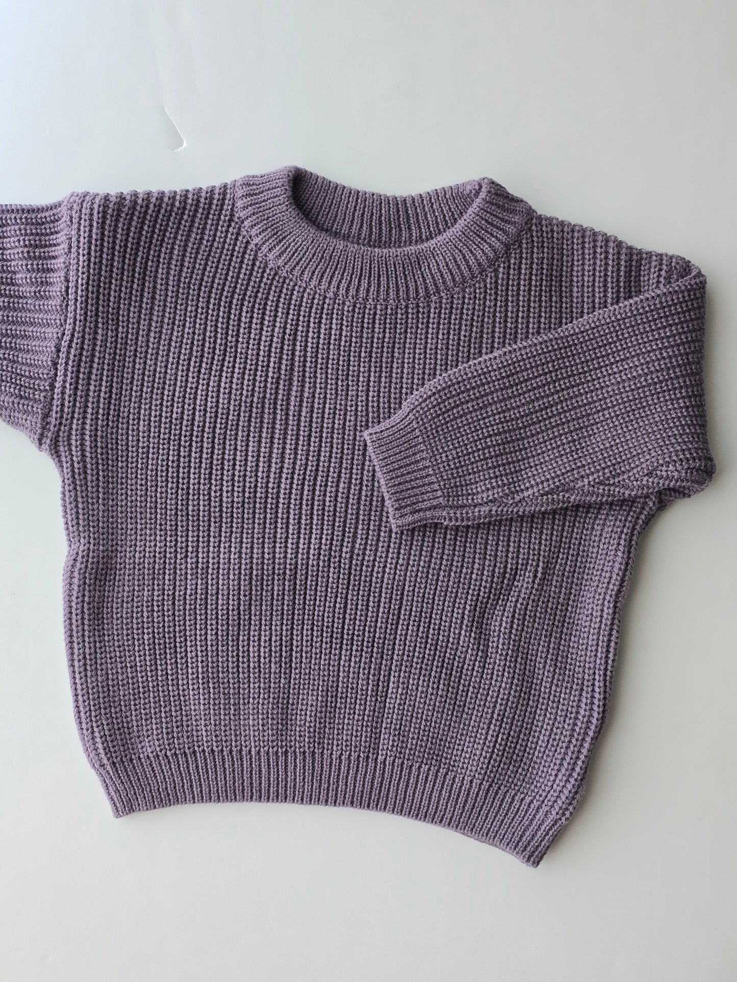 Custom Sweater- eggplant