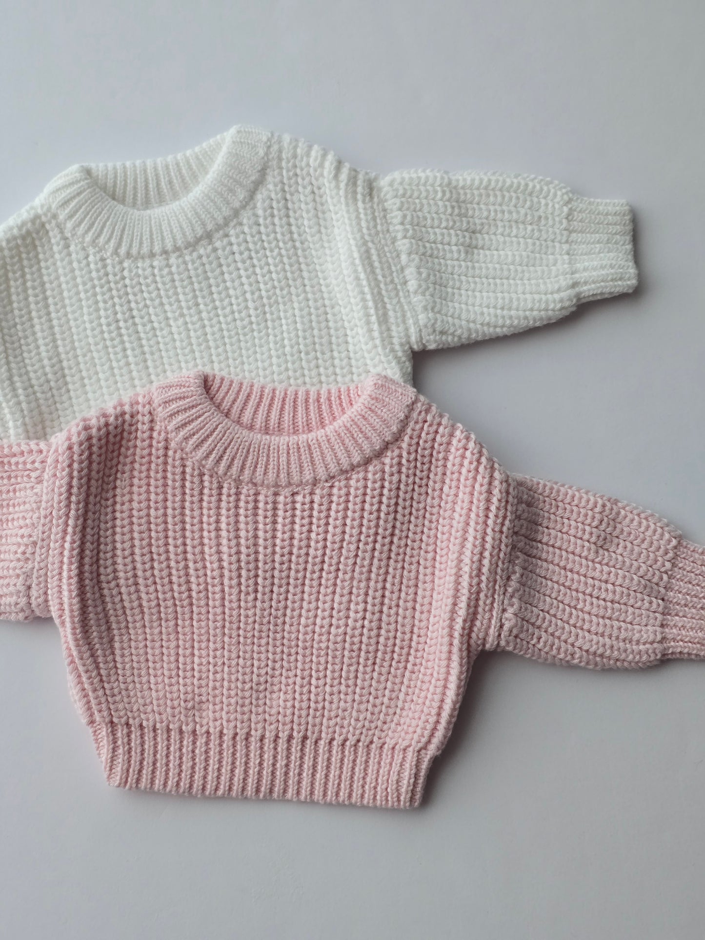 Custom Preemie Sweater- light pink