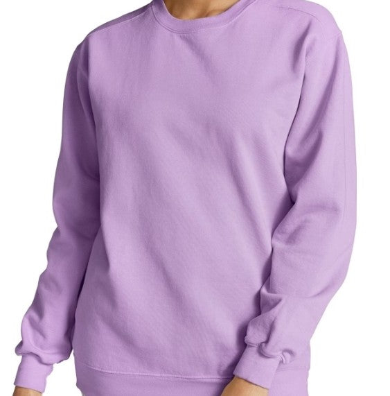 Orchid crewneck sweater