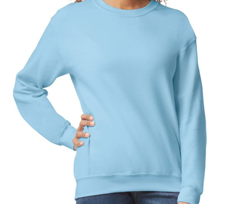 Light blue crewneck sweater