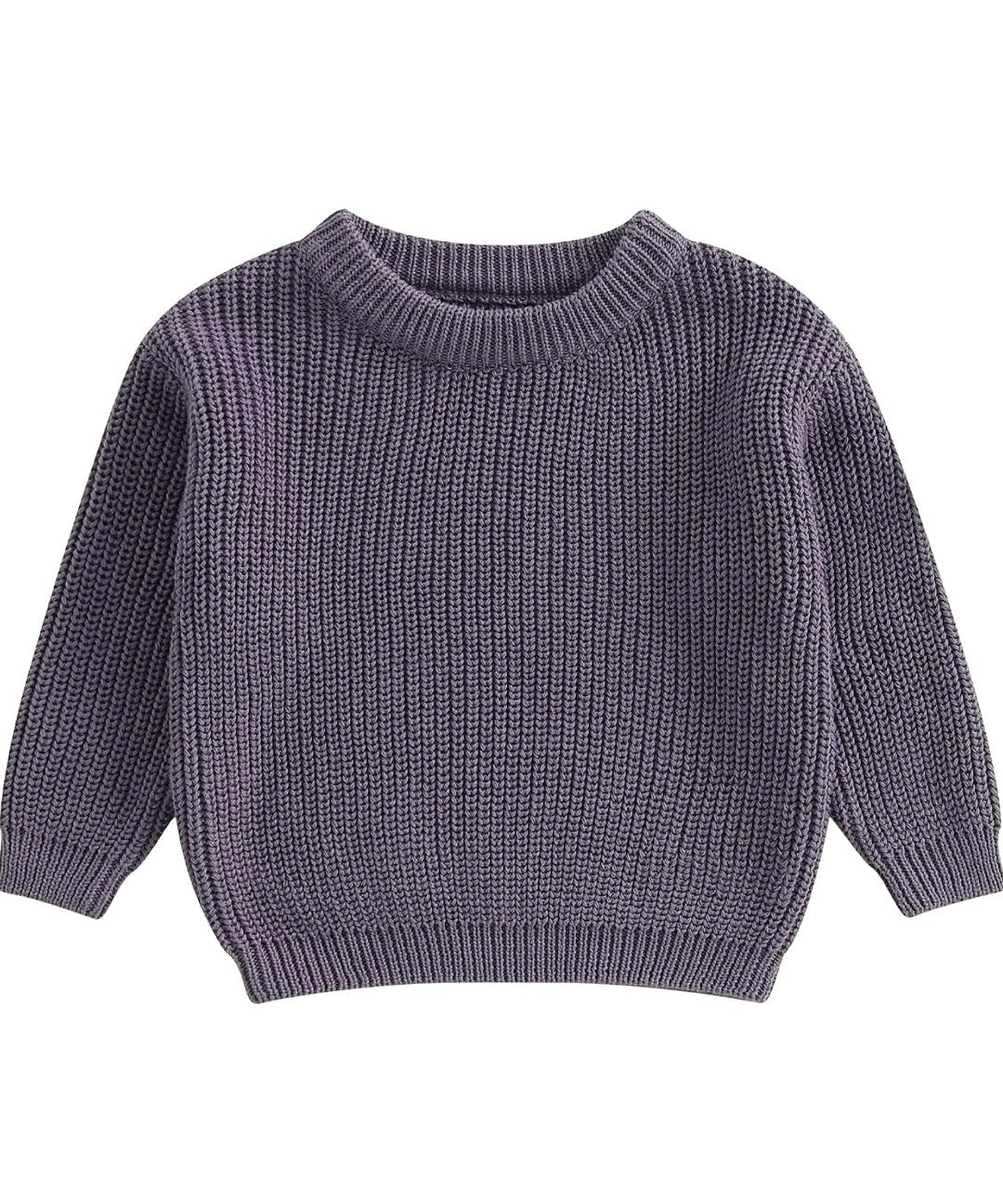 Custom Sweater- eggplant