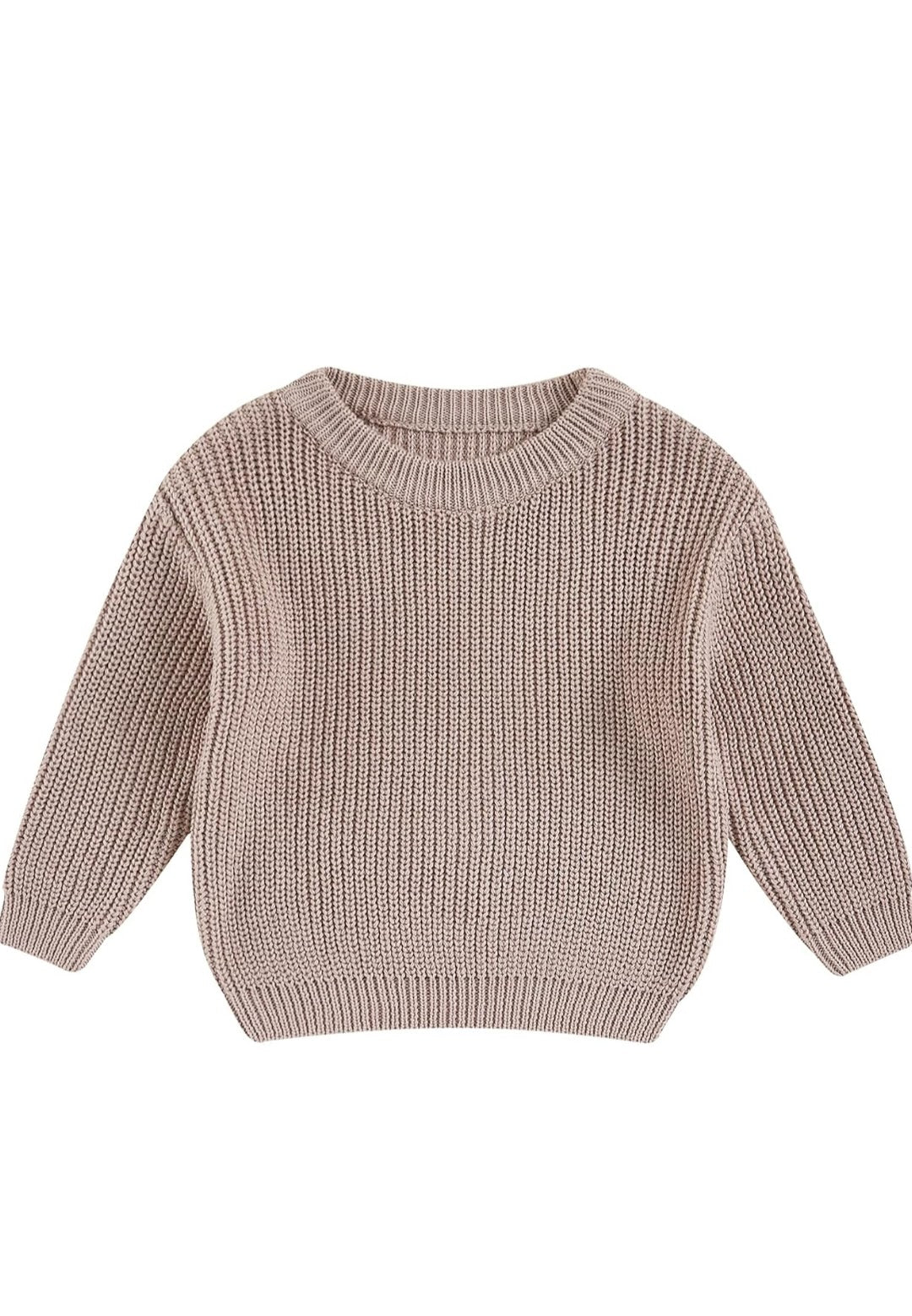 Name sweater- mauve