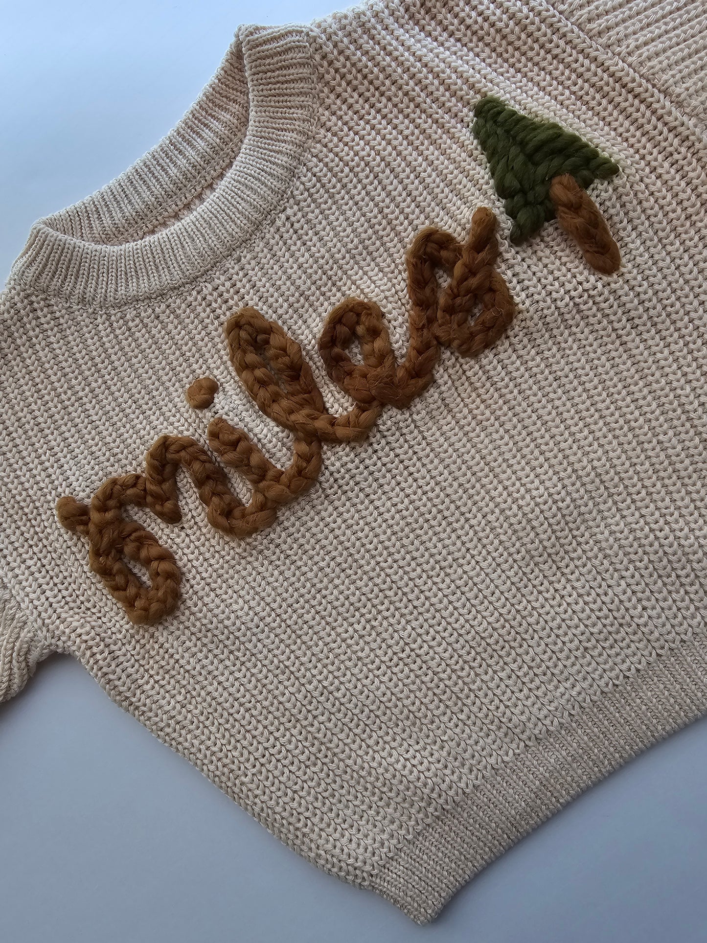 Custom Sweater-cream