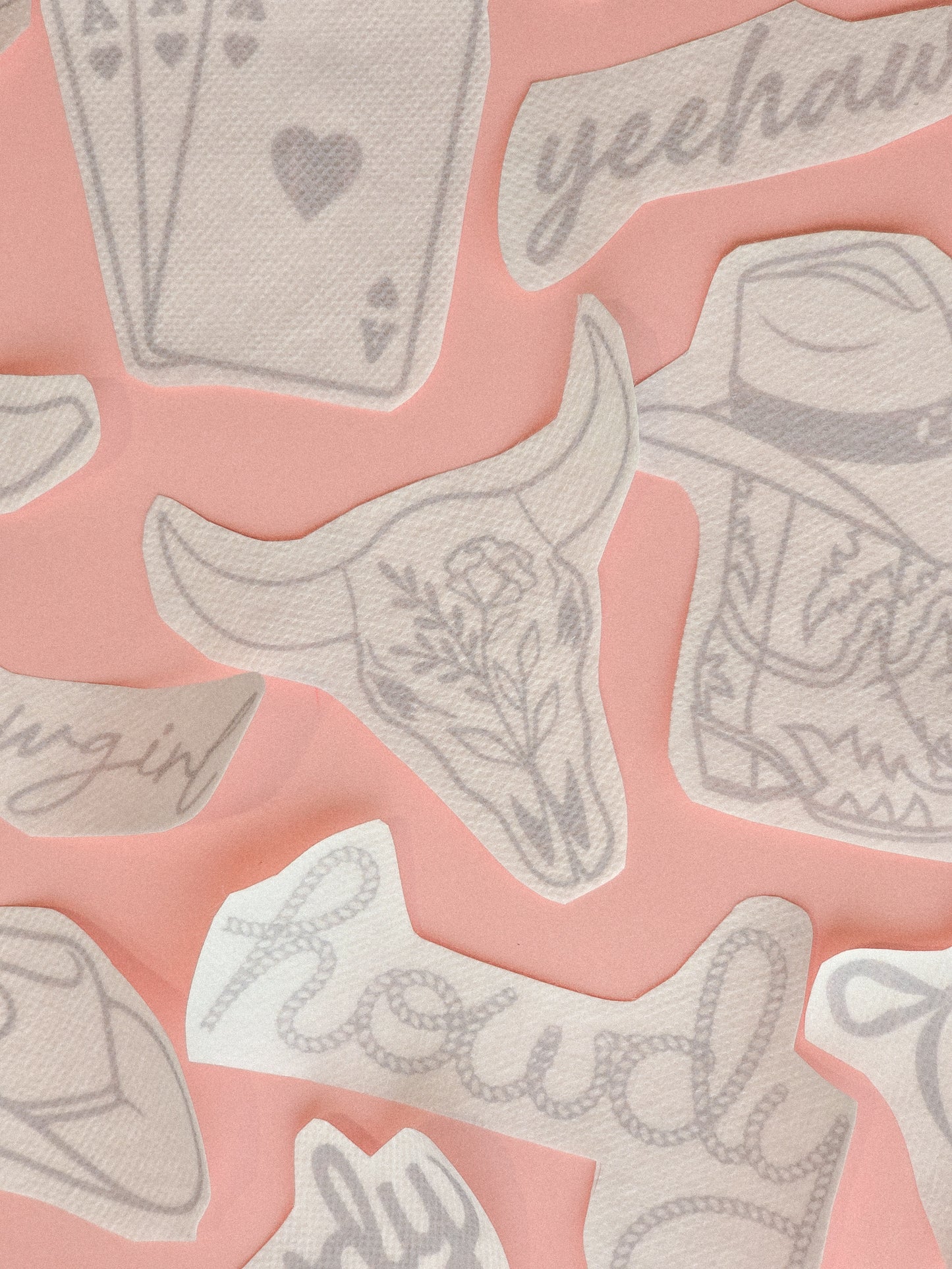 Cowgirl stick and stitch hand embroidery bundle