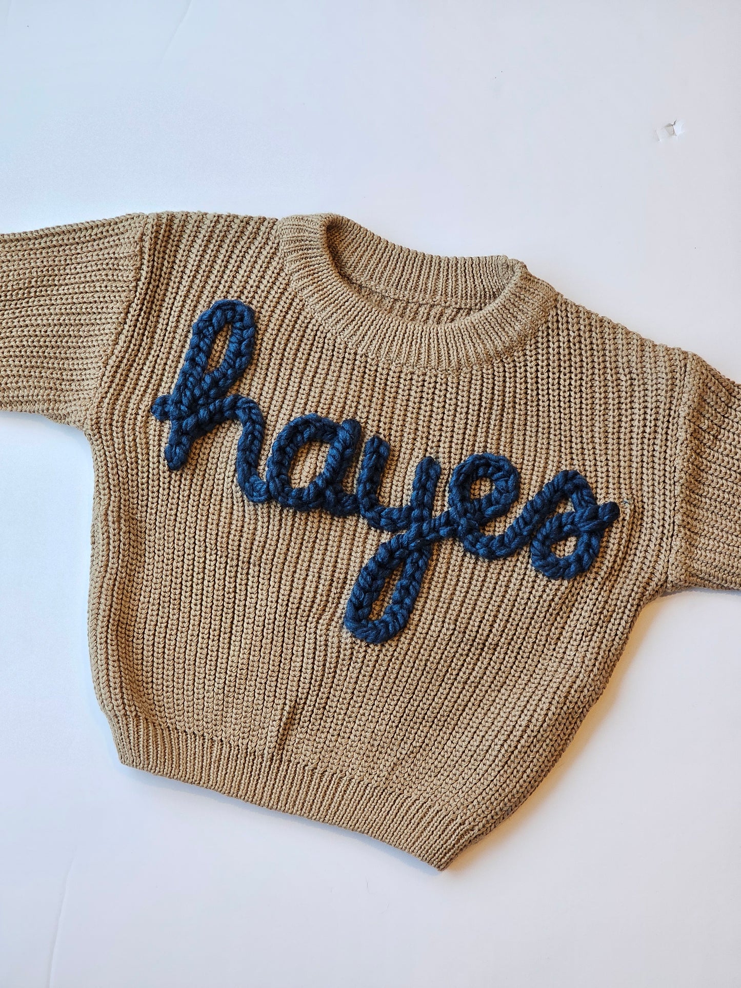Custom Sweater-light brown