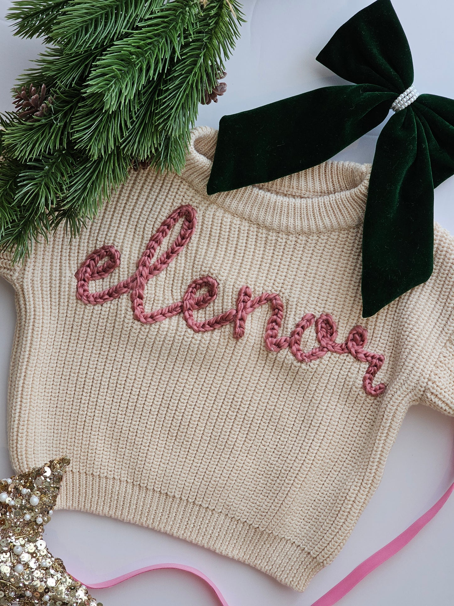 Custom Sweater-cream