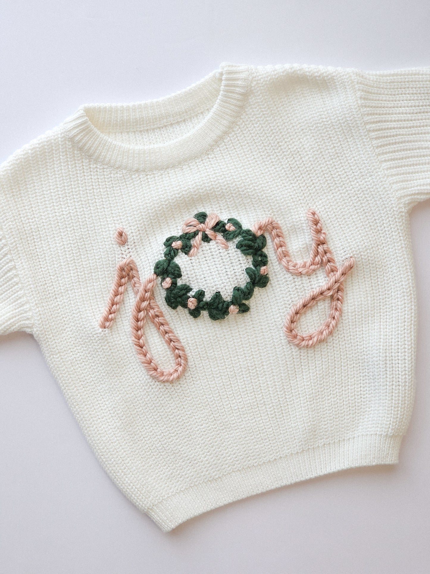 Custom Sweater- white