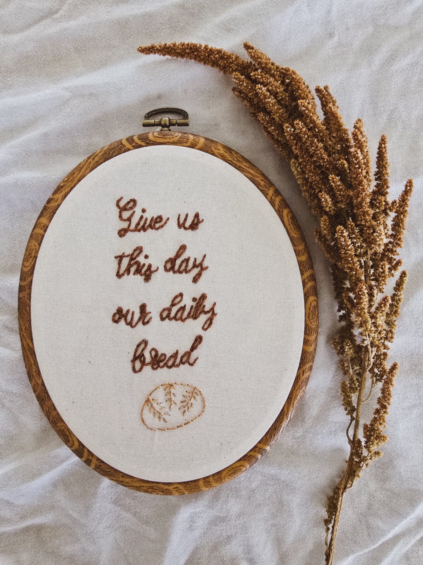 Give us this day wall hanging
