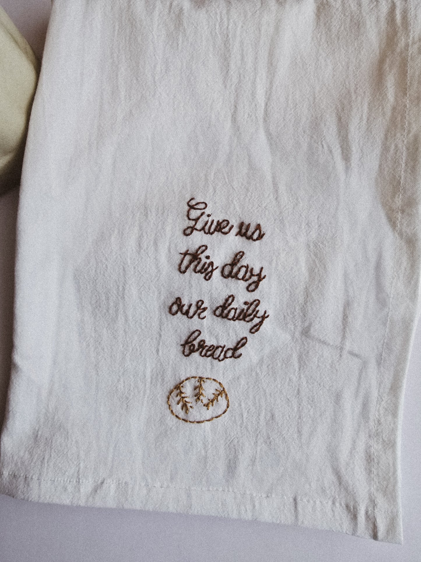 Give us this day towel