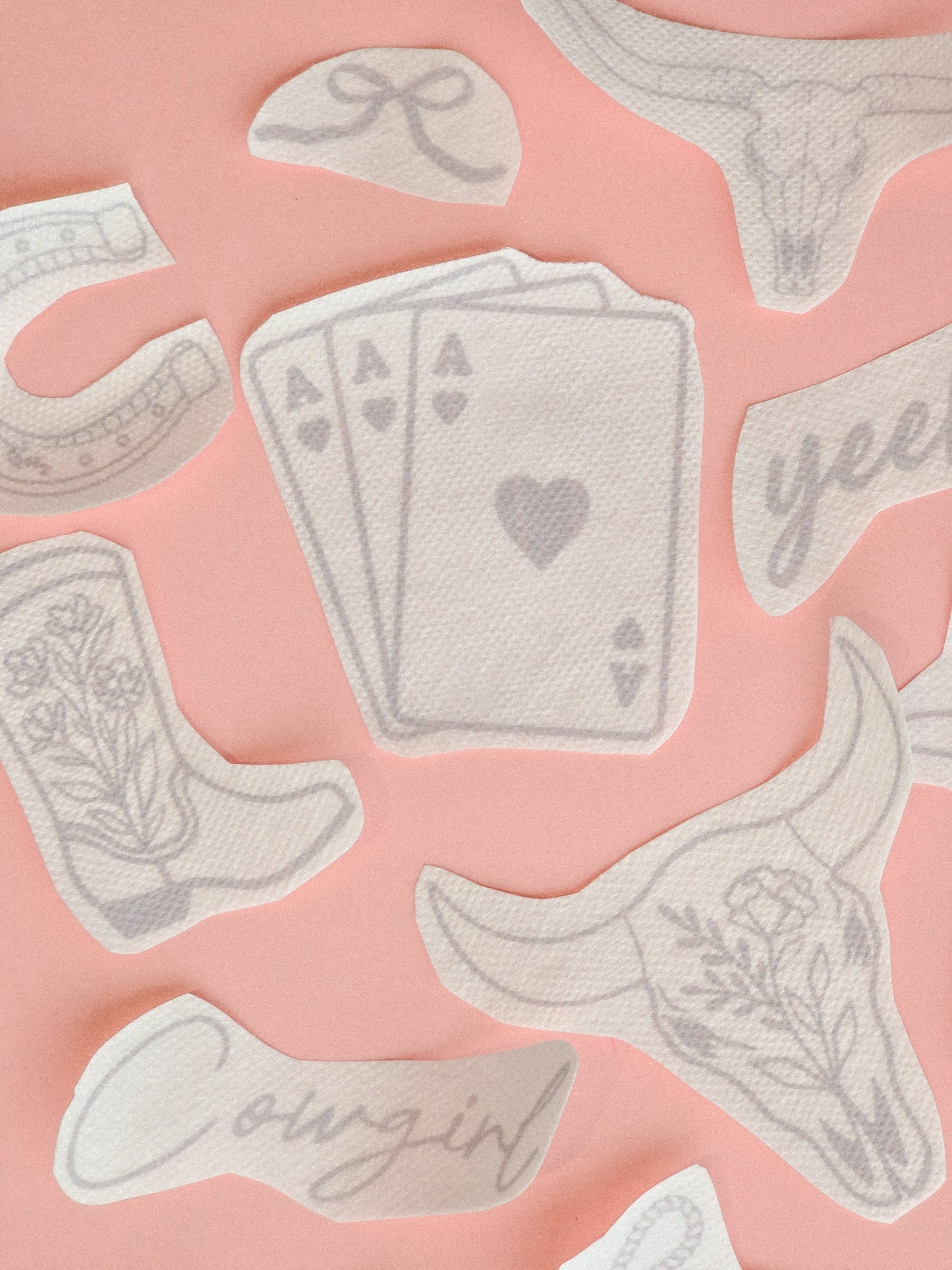 Cowgirl stick and stitch hand embroidery bundle