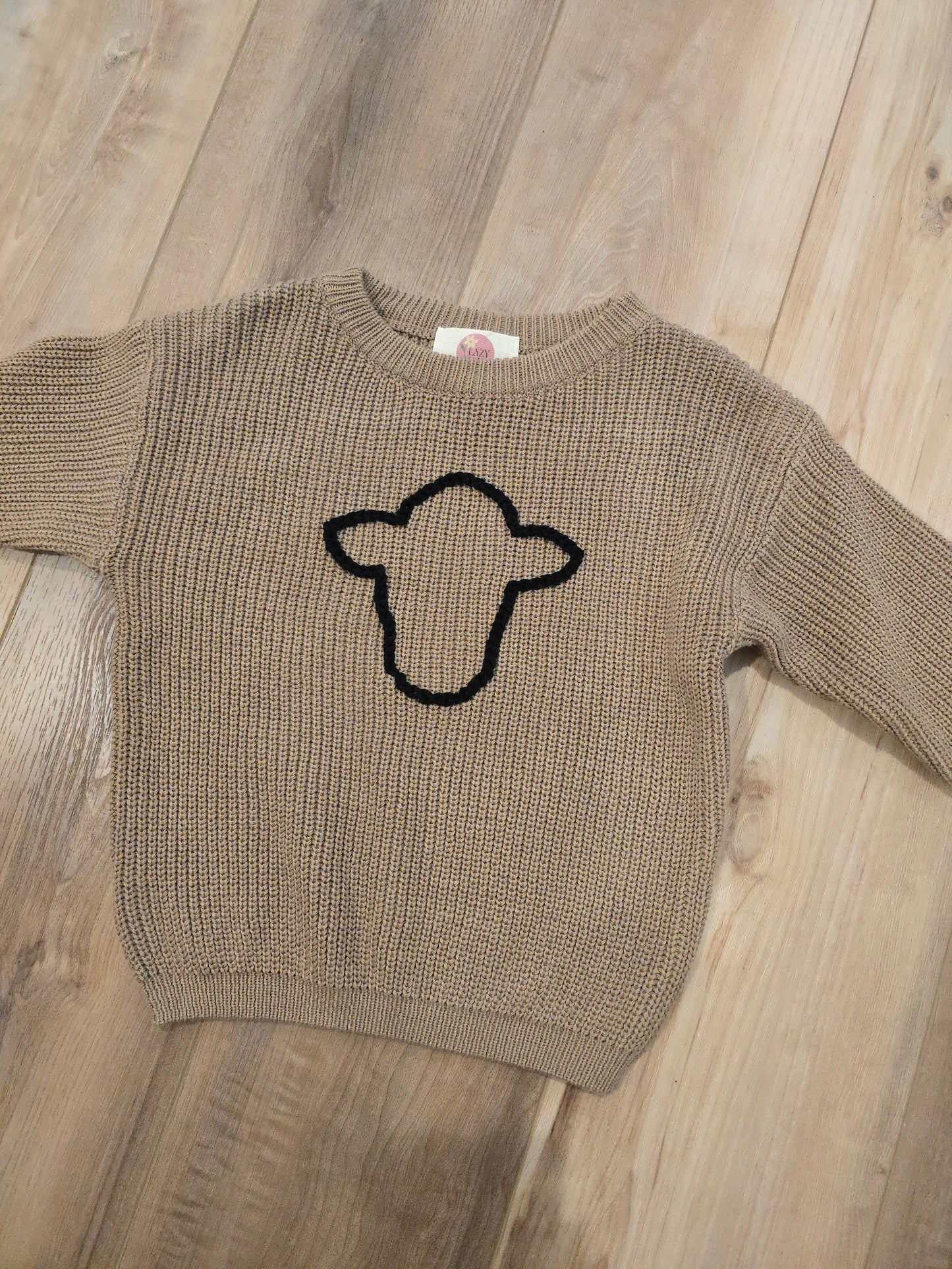 Cow head sweater