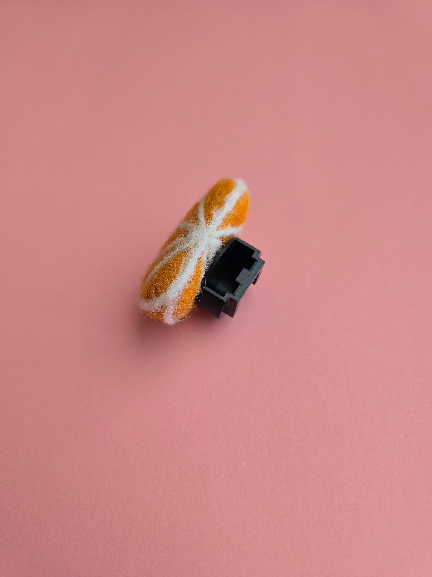 Orange slice vent clip
