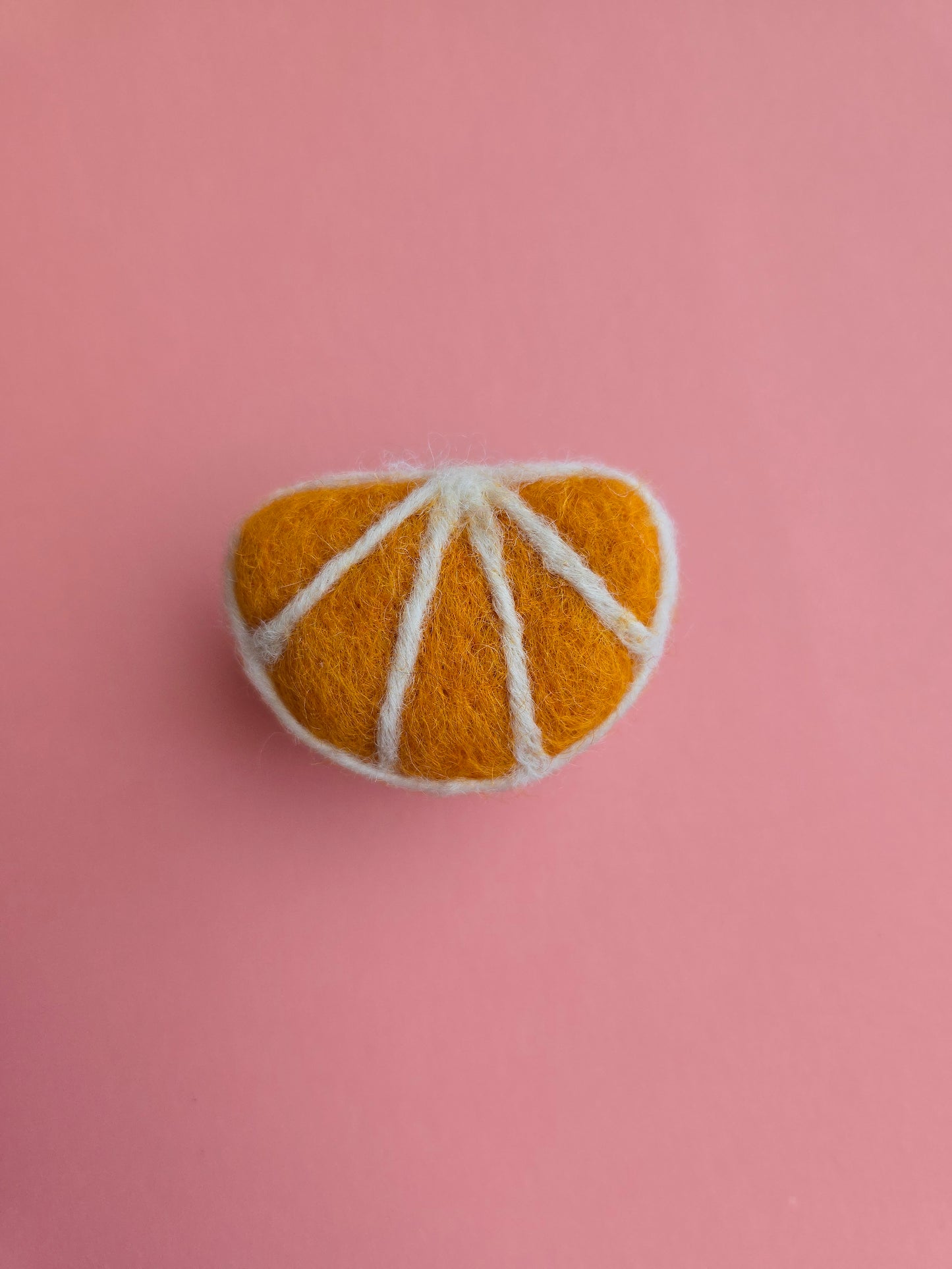 Orange slice vent clip