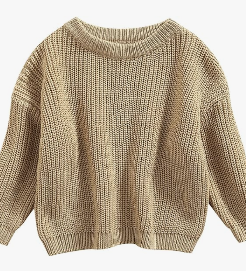 Custom Sweater-light brown