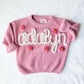 Custom Sweater- Rose pink