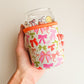 Colorful bows drink sleeve