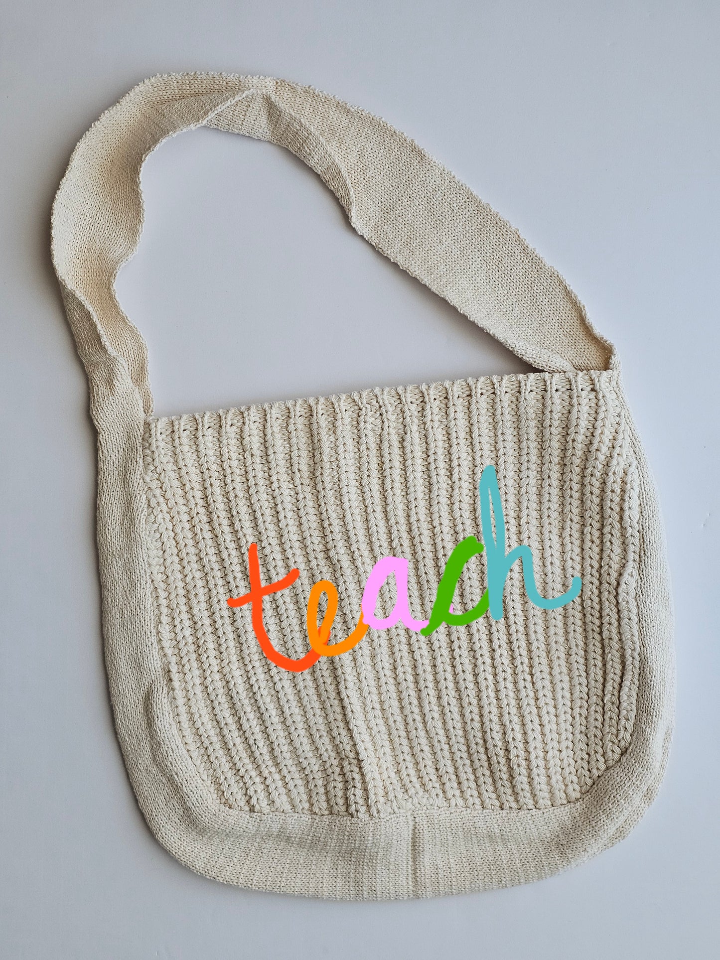 Custom embroidered bag