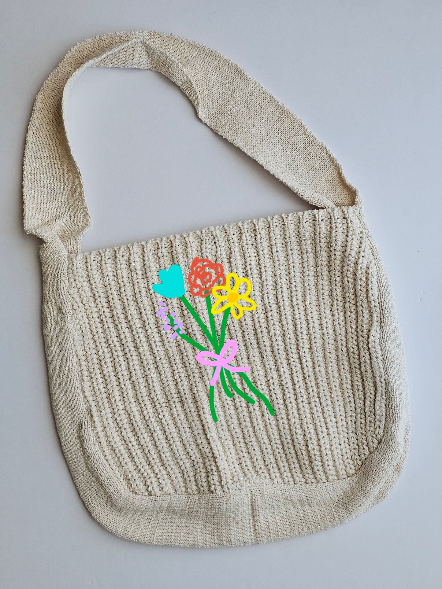 Custom embroidered bag