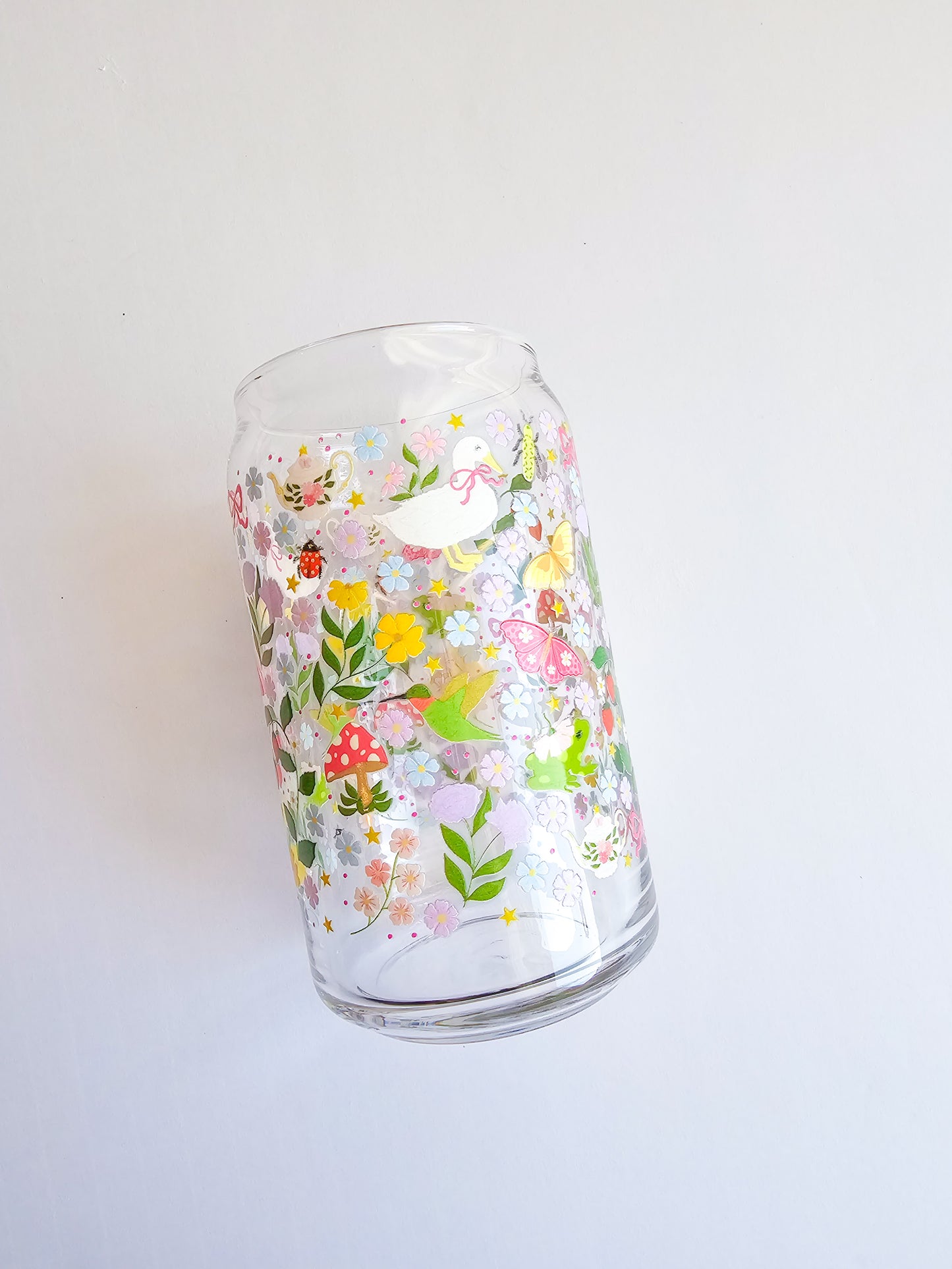 Cottage Garden glass cup