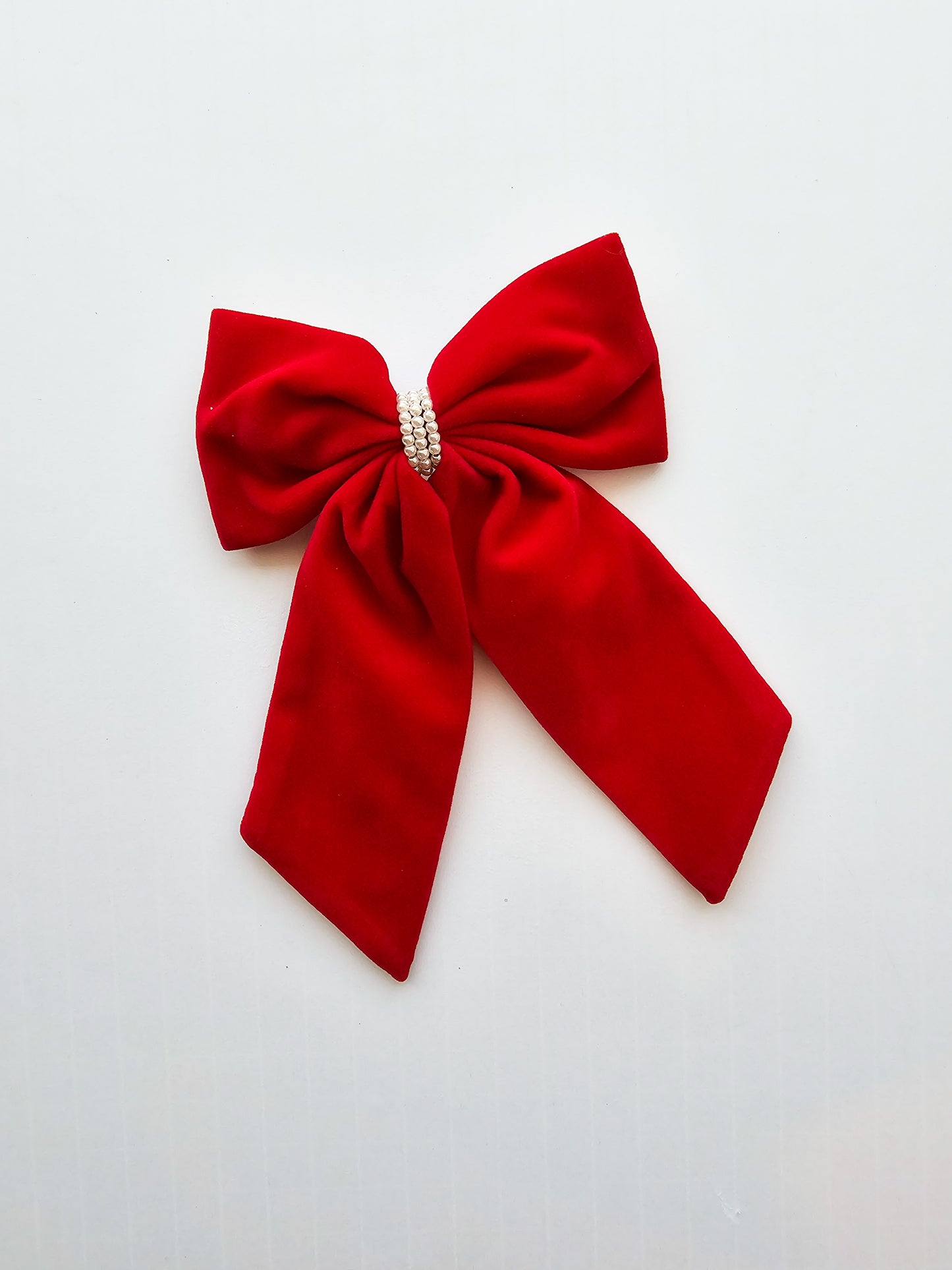 Personalized velvet bows