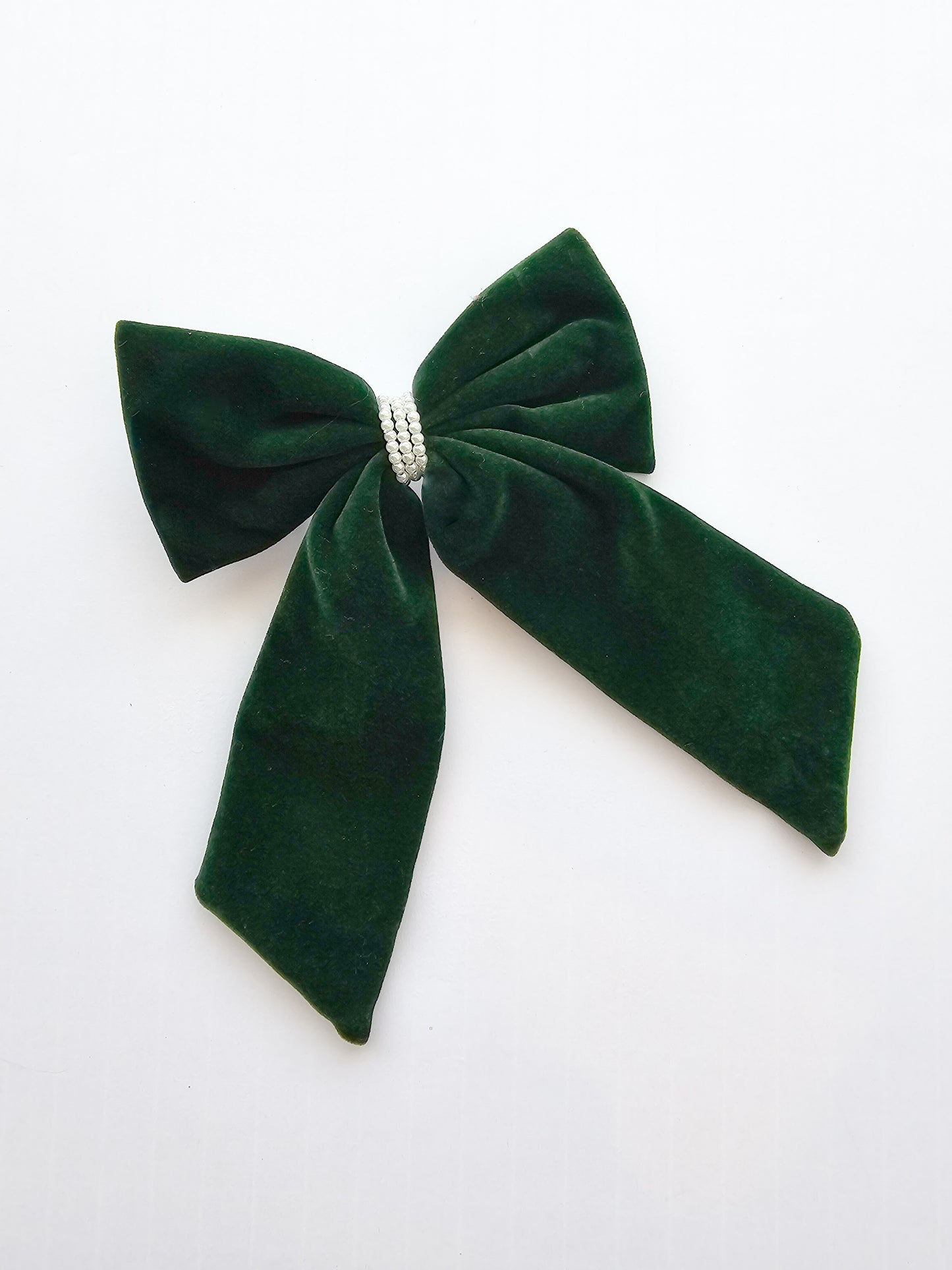 Personalized velvet bows