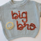 Big bro embroidered sweater