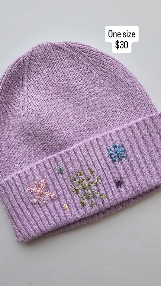 Snowflake beanie