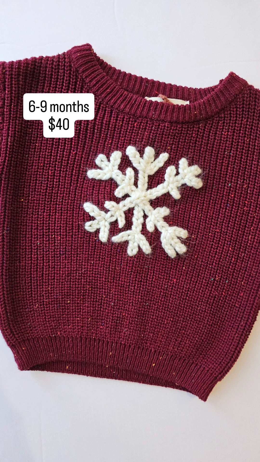 Snowflake sweater