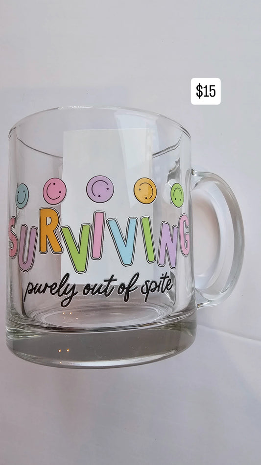 Surviving coffee cup