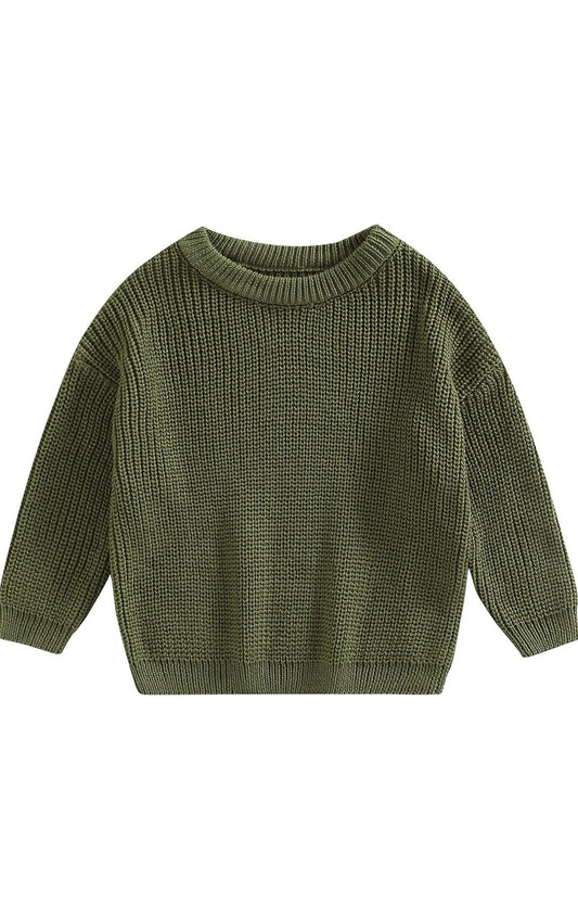 Custom Sweater- army green