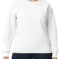 White crewneck sweater