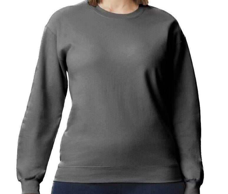 Charcoal crewneck sweater