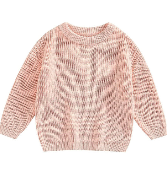 Custom Sweater- ballerina pink