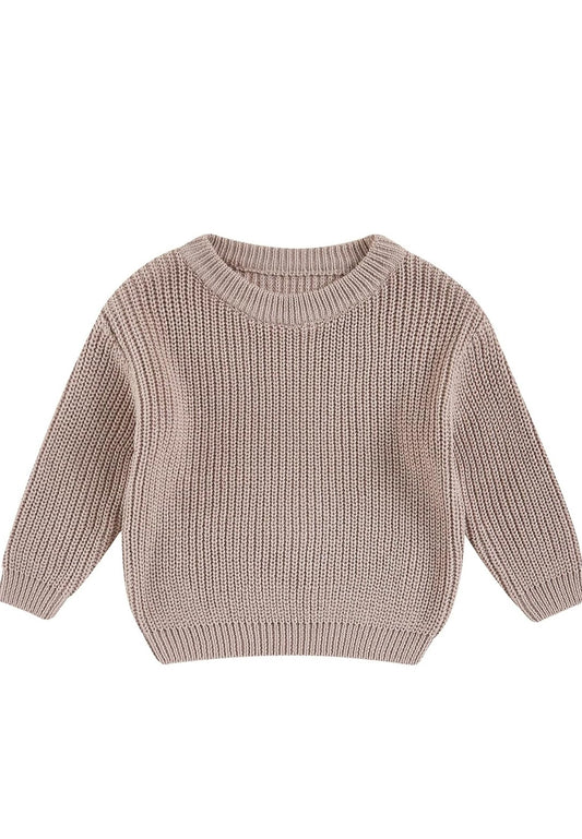 Name sweater- mauve