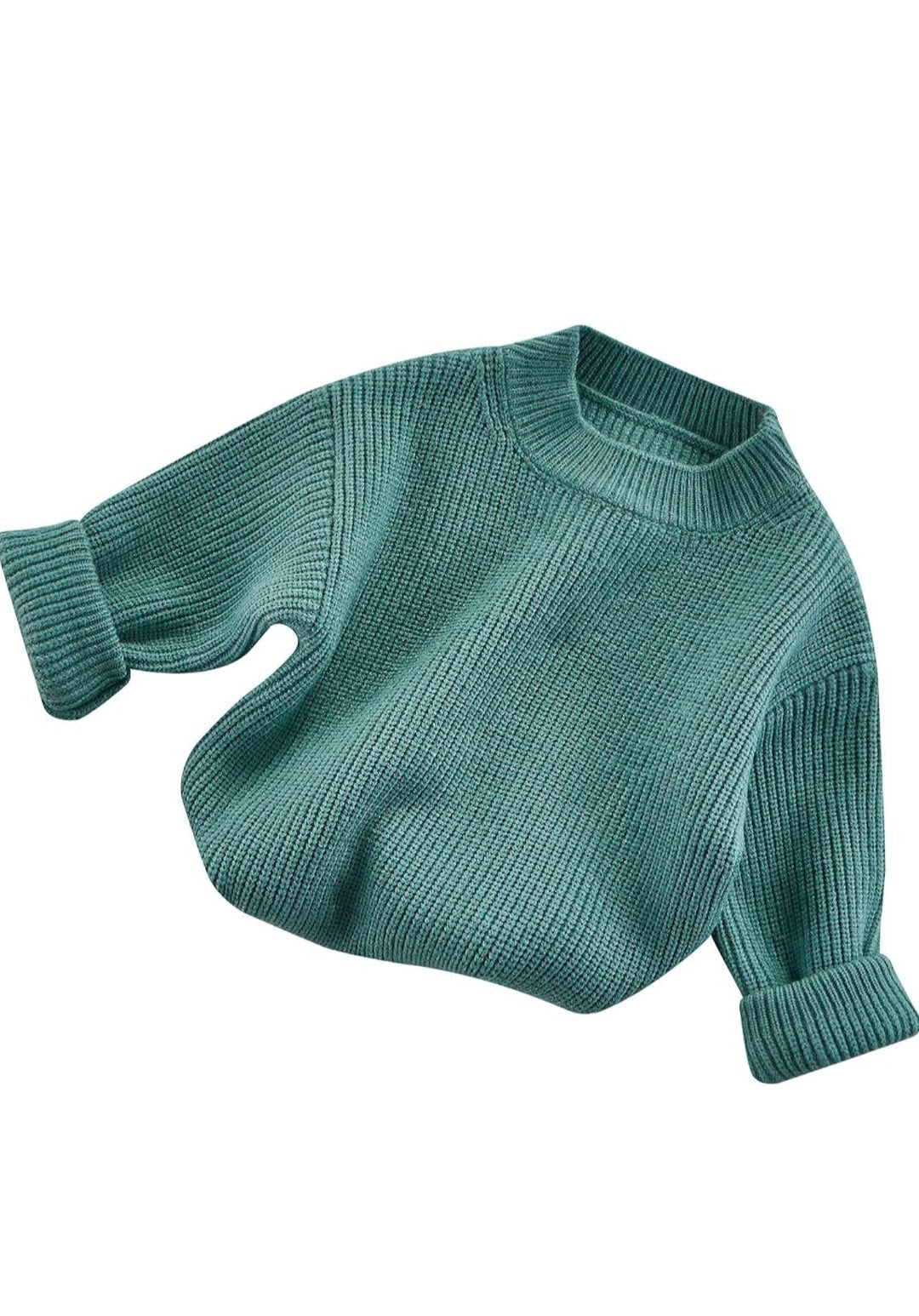 Name Sweater-teal