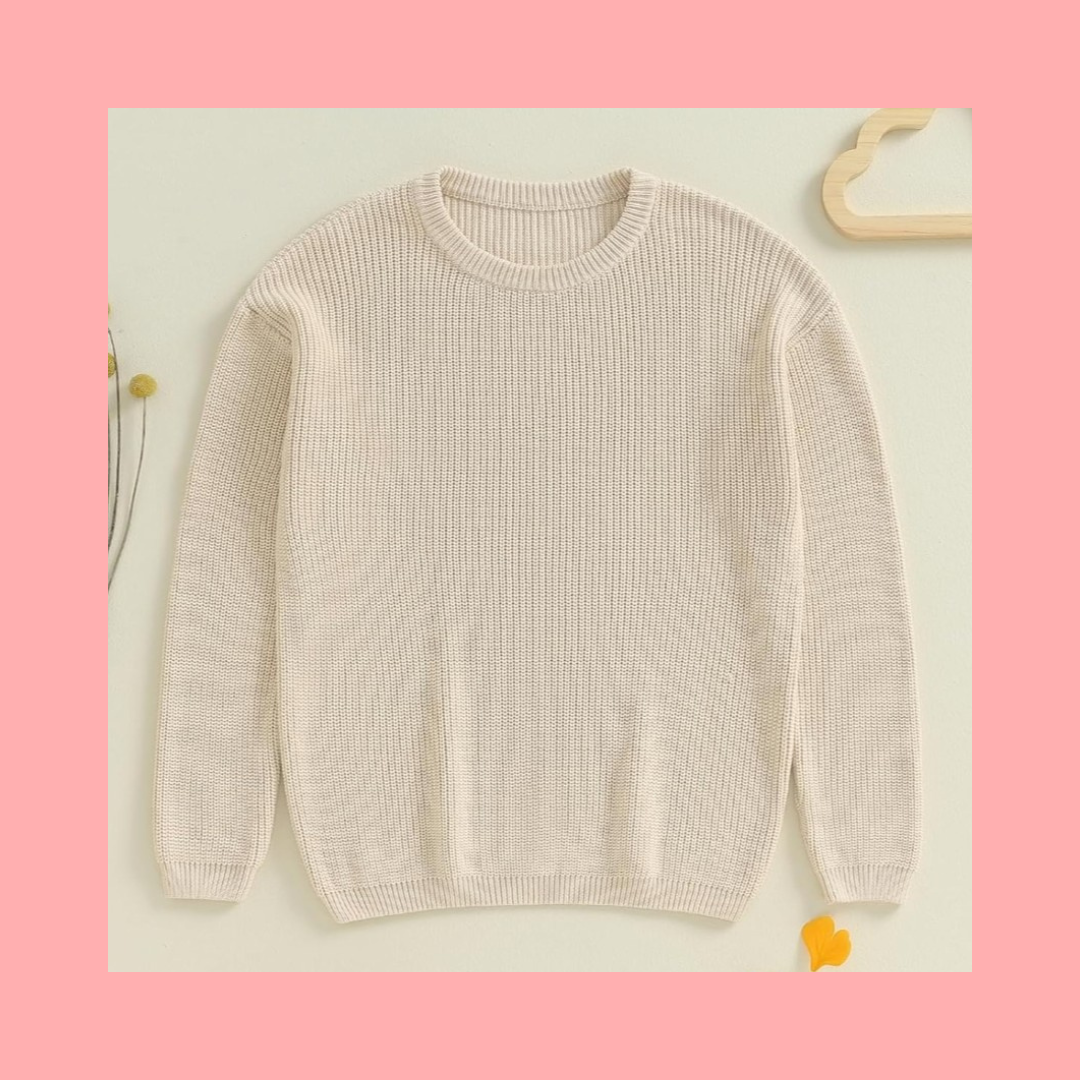 Adult custom sweater-cream