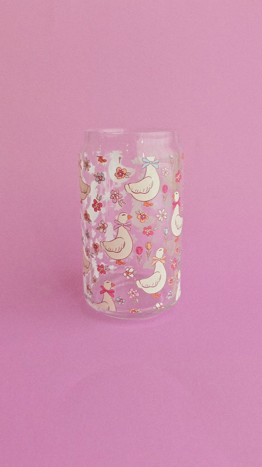 Cottagecore geese cup