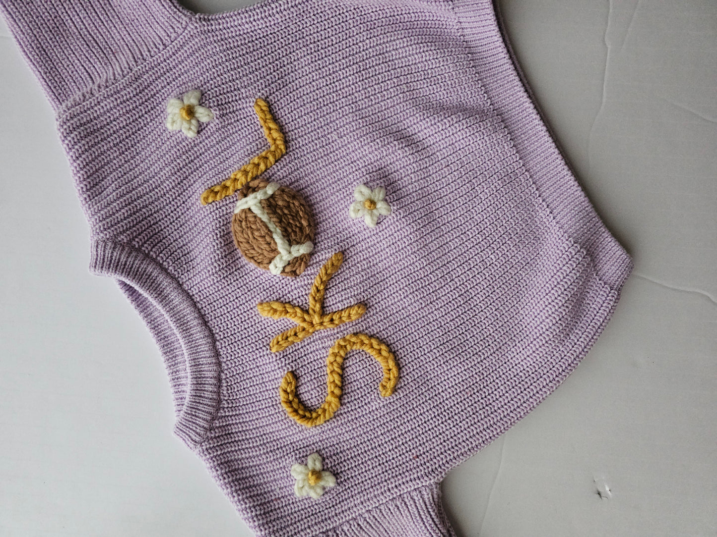 Custom Sweater- lavender