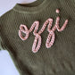 Custom Sweater- army green