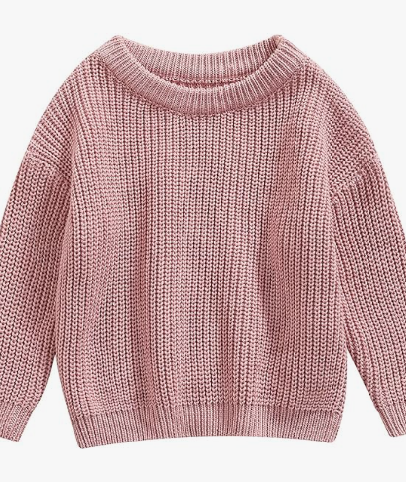 Custom Sweater- Rose pink